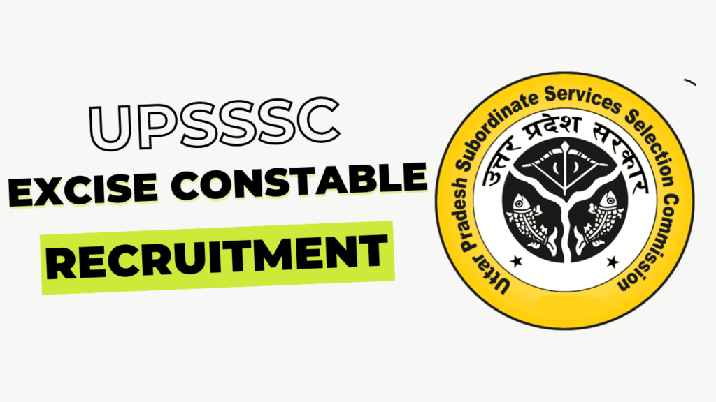 Upsssc excise constable recruitment 2026 1 Upsssc excise constable recruitment 2026