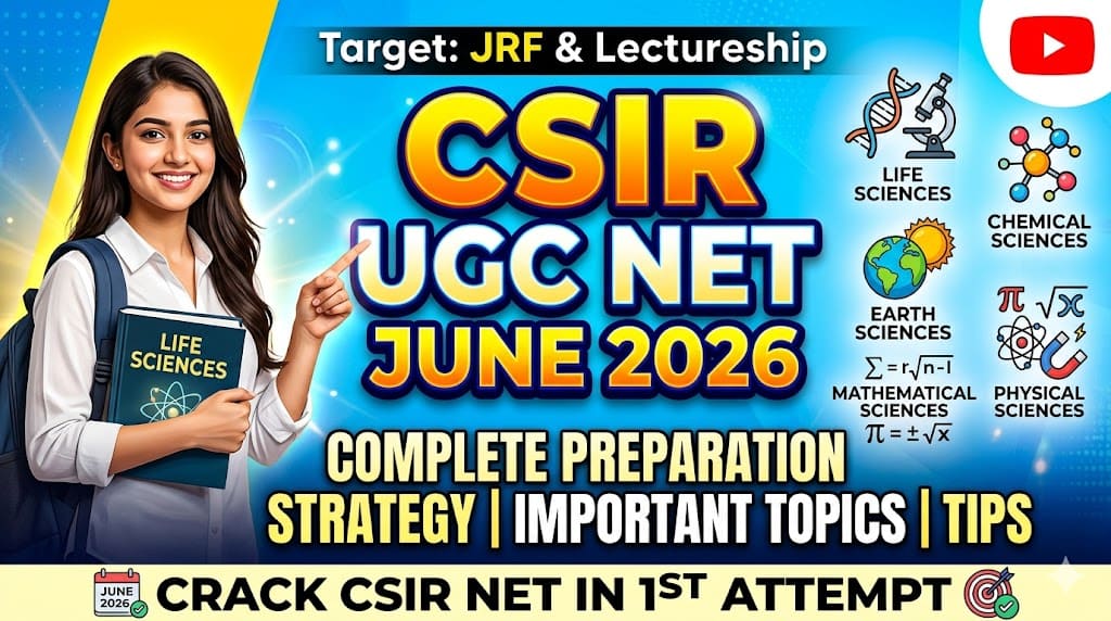 Csir ugc net june 2026 1 Csir ugc net june 2026