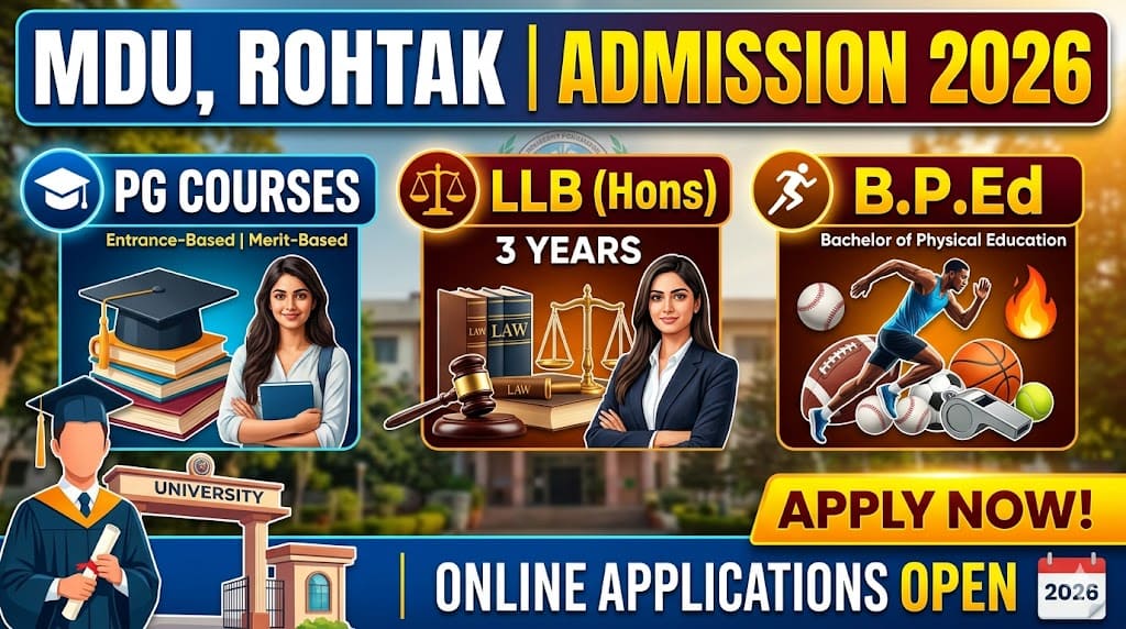 Mdu pg course admission 2026 1 Mdu pg course admission 2026