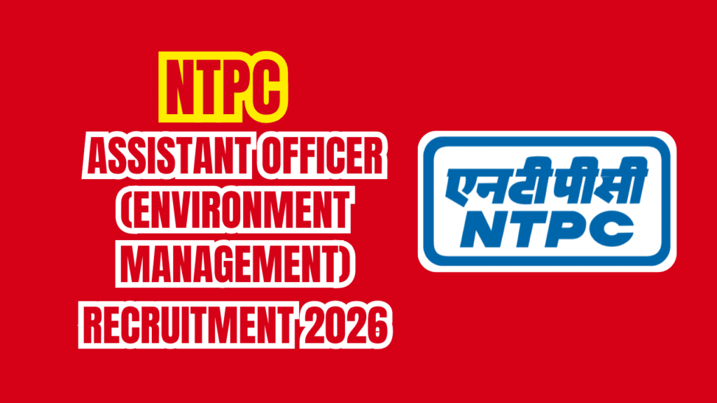 Ntpc assistant officer recruitment 2026 1 Ntpc assistant officer recruitment 2026