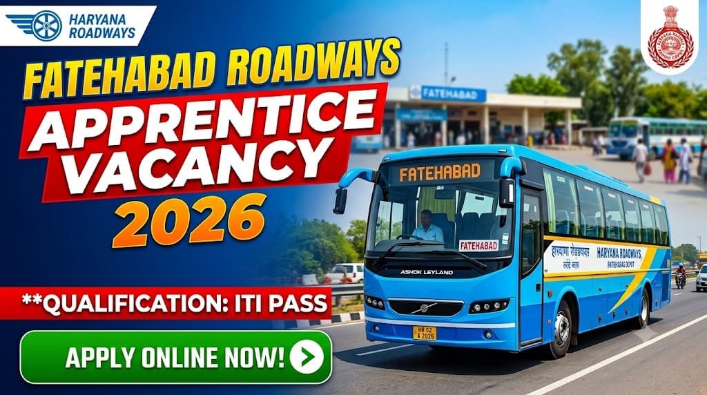 Fatehabad roadways apprentice vacancy 2026 1 Fatehabad roadways apprentice vacancy 2026