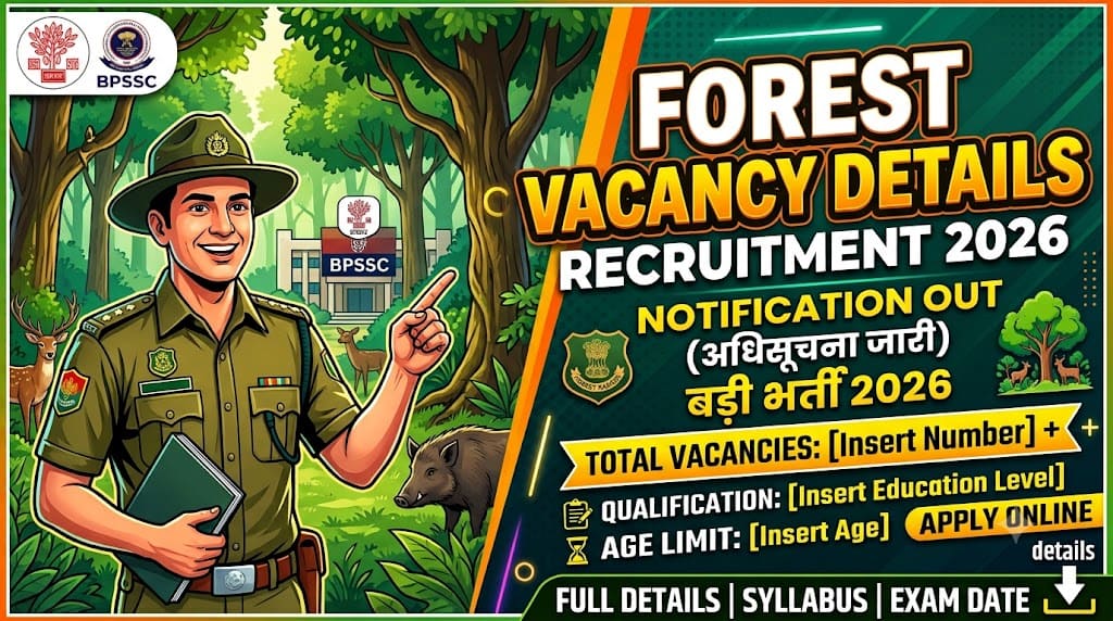 Bpssc range officer recruitment 2026 1 Bpssc forest range officer recruitment 2026