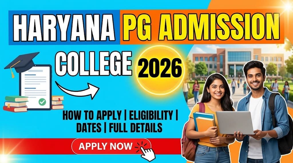 Haryana college pg admission 2026 1 Haryana college pg admission 2026