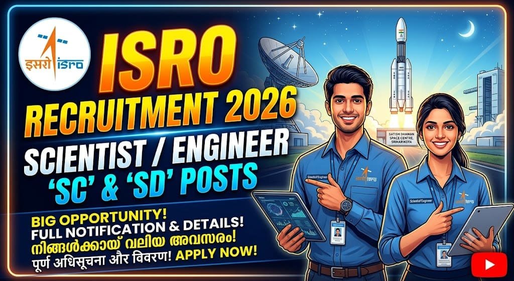 Isro icrb scientist / engineer recruitment 2026 1 Isro icrb scientist / engineer recruitment 2026