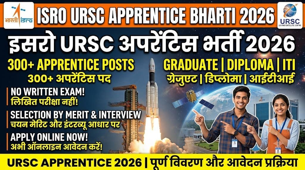 Isro ursc apprentice recruitment 2026 1 Isro ursc apprentice recruitment 2026