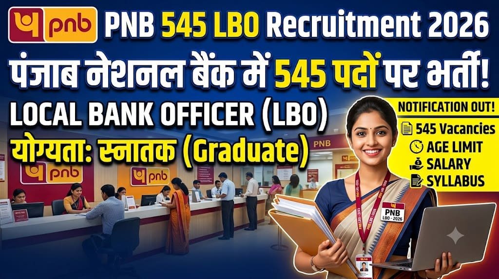 Pnb lbo recruitment 2026 1 Pnb 545 - local bank officer (lbo) recruitment 2026