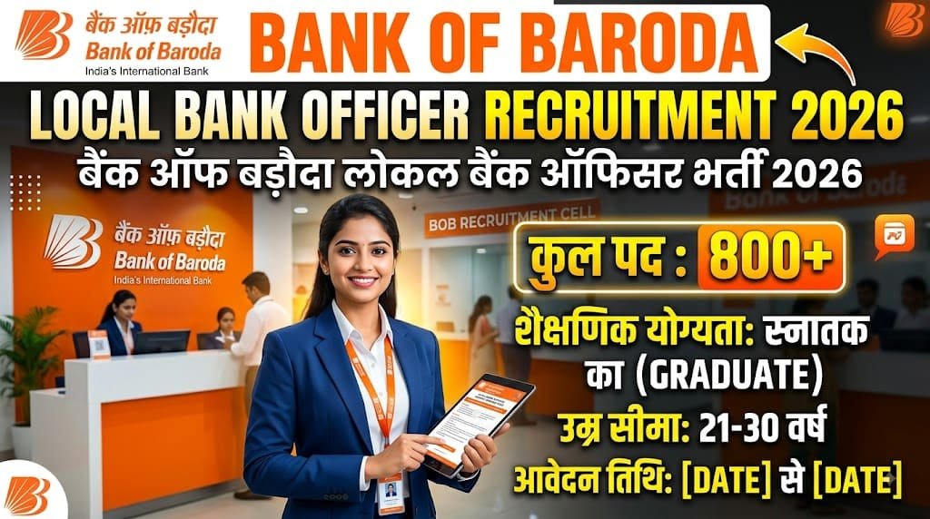 Bank of baroda local bank officer recruitment 2026 2 Bank of baroda local bank officer recruitment 2026
