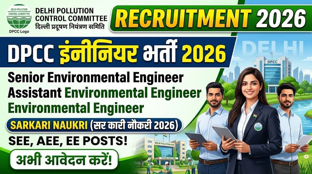 Delhi pollution control committee recruitment 2026 2 Delhi pollution control committee recruitment 2026