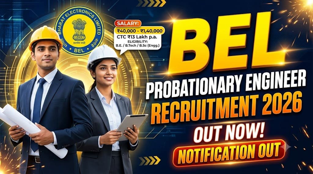 Bel probationary engineer recruitment 2026 1 Bel probationary engineer recruitment 2026