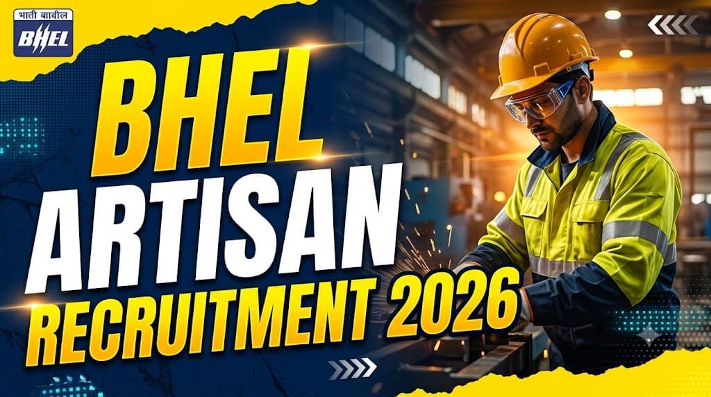 Bhel artisan recruitment 2026 1 Bhel artisan recruitment 2026