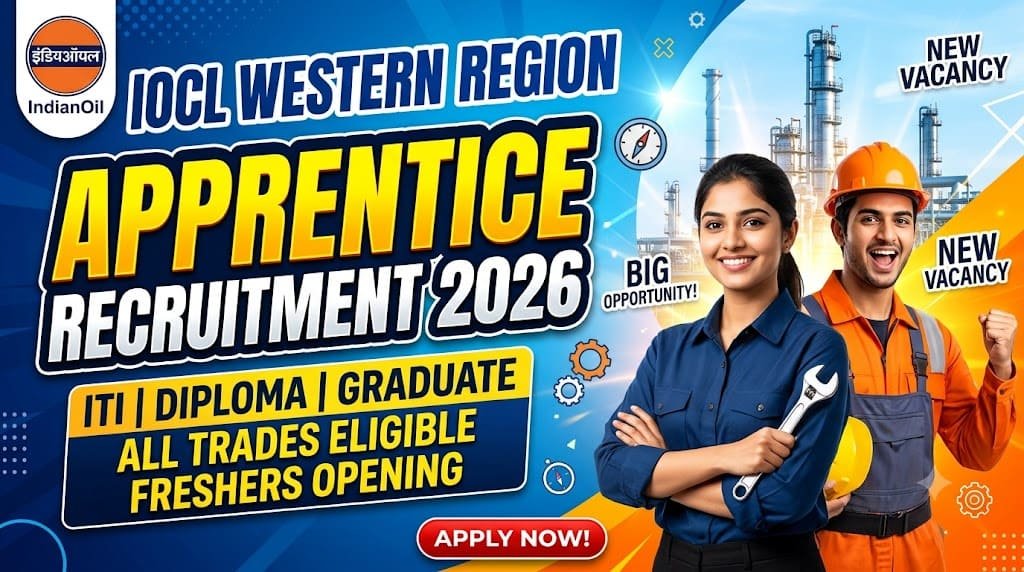 Iocl wr region apprentice recruitment 2026 1 Iocl wr region apprentice recruitment 2026