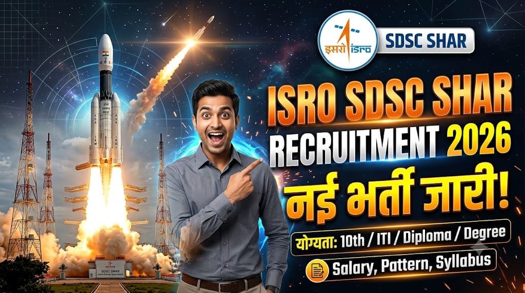 Isro sdhc shar recruitment 2026 1 Isro sdhc shar recruitment 2026
