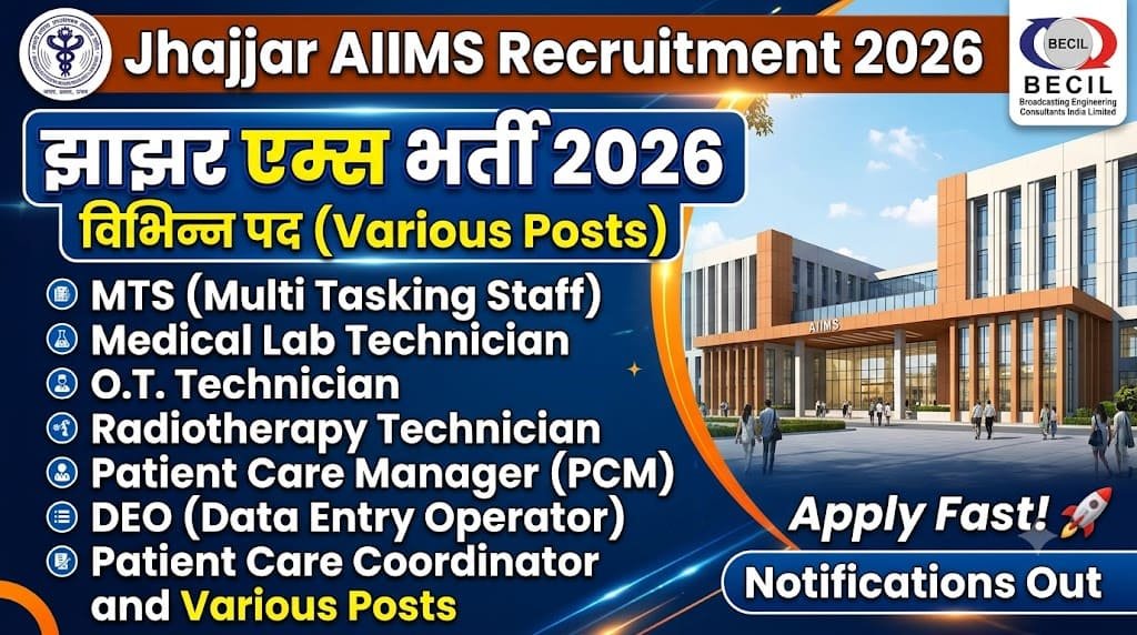 Jhajjar aiims becil recruitment 2026 1 Jhajjar aiims becil recruitment 2026
