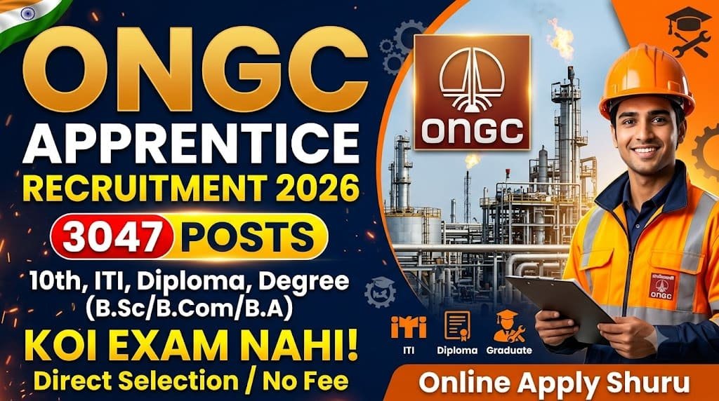 Ongc 3047 apprentice recruitment 2026 1 Ongc 3047 apprentice recruitment 2026