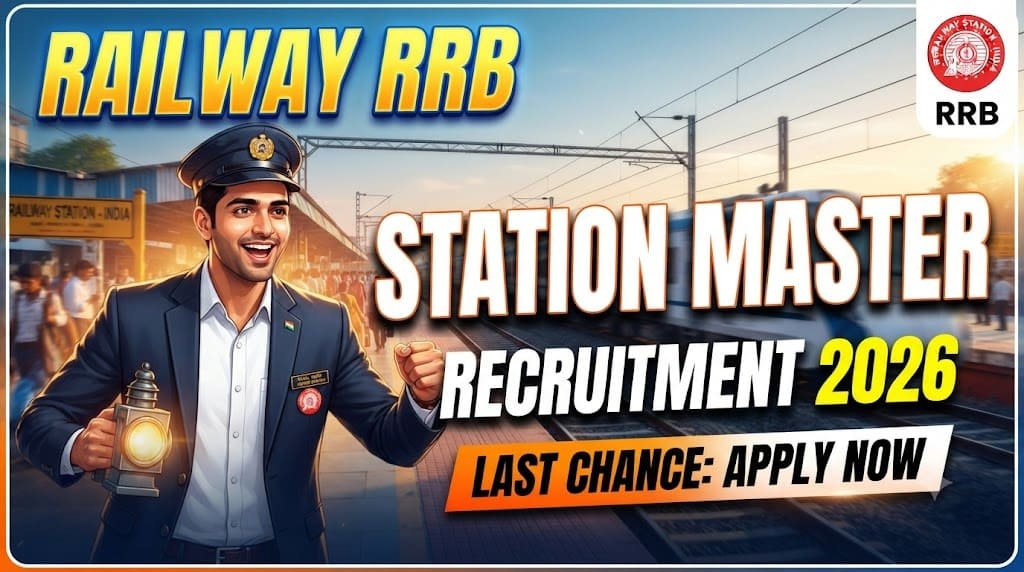 Railway rrb station master recruitment 2026 1 Railway rrb station master recruitment 2026